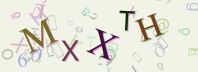 This is a captcha-picture. It is used to prevent mass-access by robots. (see: www.captcha.net)