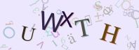This is a captcha-picture. It is used to prevent mass-access by robots. (see: www.captcha.net)